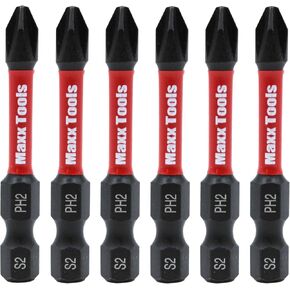 2 in. Magnetic #2 Phillips Driver Bit - 6 pack in Saudi Arabia