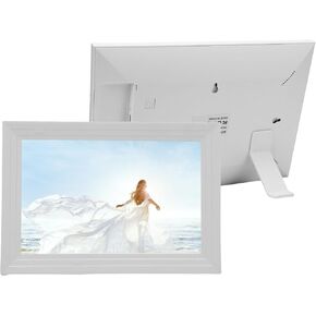 إطار صور رقمي مقاس 10.1 بوصة، إطار صور ذكي IPS HD WiFi مع مساحة تخزين 32 جيجابايت ودوران تلقائي، لمشاركة الصور عبر تطبيق Uhale in Kuwait