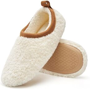 Chantomoo Womens Slippers Soft Sole Indoor Memory Foam Loafer Fuzzy Slippers in Kuwait