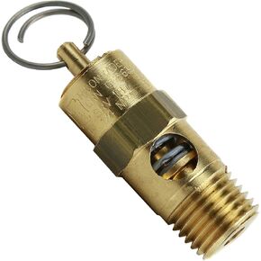 200 PSI ضاغط الهواء صمام الإغاثة المنبثق من النحاس الصلب 1/4 "ذكر NPT جديد in Kuwait