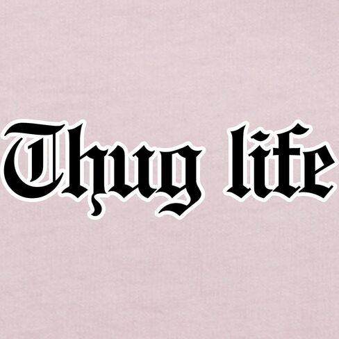 CafePress Thug Life, Gangster, Baby, G, Thug Toddler T Shirt Cute Toddler Graphic Tee, 100% Cotton in Saudi Arabia