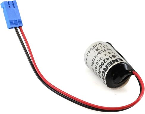 (10 عبوات) بطارية بديلة LS14250-RR 3.6 فولت 1100 مللي أمبير في الساعة من ريكسروث تناسب R911277133، R911281394 مع موصل أسلاك توصيل يستخدم لأنظمة التحكم في محرك سيرفو in Kuwait