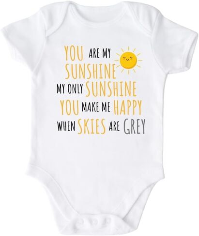 You Are My Sunshine Baby Baby Onesie® Cute Baby Clothes for Baby Outfit for Baby Shower Gift for Newborn Gift in Saudi Arabia