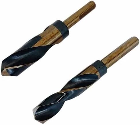 17 Pc HSS Cobalt Silver & Deming Drill Bit Set 1/2'' Reduced Shank,Deming Drill Bits Set (1/2" to 1") in Saudi Arabia