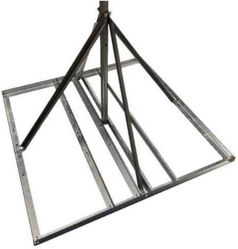 EZ LNP-94-200 حامل سقف كبير غير مخترق مع صاري 2 × 94 بوصة in Kuwait