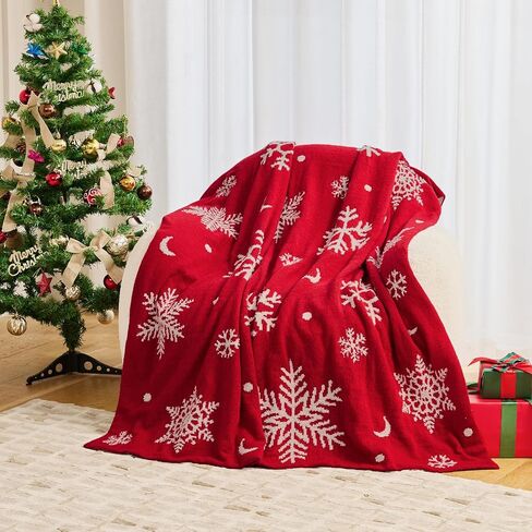 Pink Bow Blanket Cozy Knitted Bow Checkered Throw for Baby Girls, Reversible Pattern Bows Gift, Coquette Pink Bows Bedding Stuff Decor Blankets 50x60 Inches in Saudi Arabia
