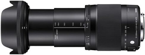 Sigma 18-300mm f/3.5-6.3 DC OS HSM Contemporary for Nikon Bundle Includes: Backpack, Flash, Memory Card, Card Wallet, 12 inch Tripod, Cleaning Kit, Blower Brush, Lens Pen, Neck Strap + More in Saudi Arabia