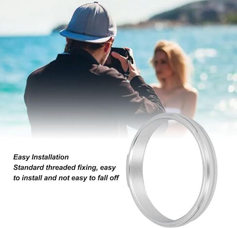 49mm Lens Adapter Ring for X100V X100VI X100F X100 X100S X70 - Metal Camera Lens Filter Adapter for Secure and Accurate Fitting in Saudi Arabia