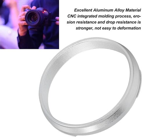 49mm Lens Adapter Ring for X100V X100VI X100F X100 X100S X70 - Metal Camera Lens Filter Adapter for Secure and Accurate Fitting in Saudi Arabia