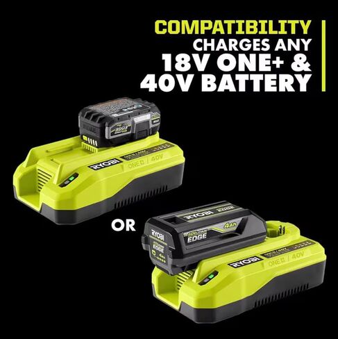 شاحن RYOBI ONE+ 18V/40V ثنائي المنصة in Saudi Arabia