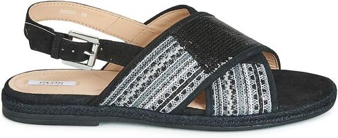 Geox D Koleen Sandals Women Black Sandals Shoes in Saudi Arabia