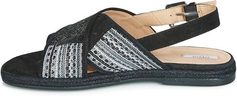 Geox D Koleen Sandals Women Black Sandals Shoes in Saudi Arabia