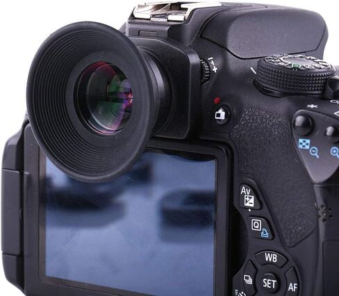 Generic 1.51X Viewfinder Eyepiece Magnifier, Optical Glass for DSLR Camera with 6 Mounting Bases, Compatible with in Saudi Arabia