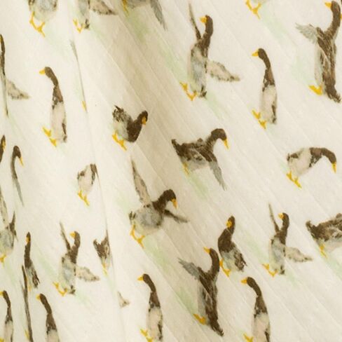 بطانية أطفال من Milkbarn Muslin - بطانية كبيرة مقاس 91.44 سم × 91.44 سم للأطفال - مريحة ومريحة للأولاد والبنات (بط) in Kuwait