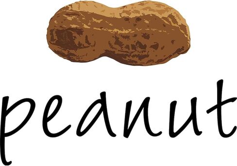 تي شيرت CafePress Peanut بأكمام طويلة للرضع، تي شيرت لطيف بأكمام طويلة للأطفال الرضع in Kuwait