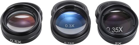 Enhance Your Industrial Microscope with 0 3X to 2X Barlow Auxiliary Objective Lens for Video Capture (0.5X) in Saudi Arabia
