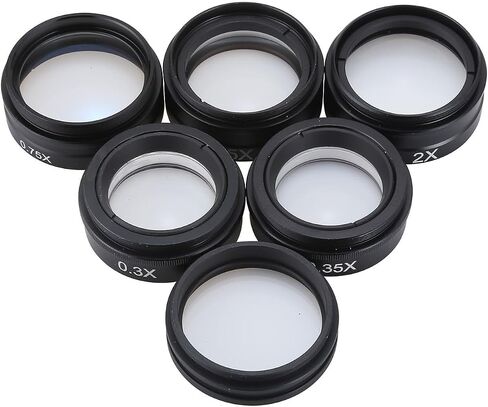 Enhance Your Industrial Microscope with 0 3X to 2X Barlow Auxiliary Objective Lens for Video Capture (0.5X) in Saudi Arabia