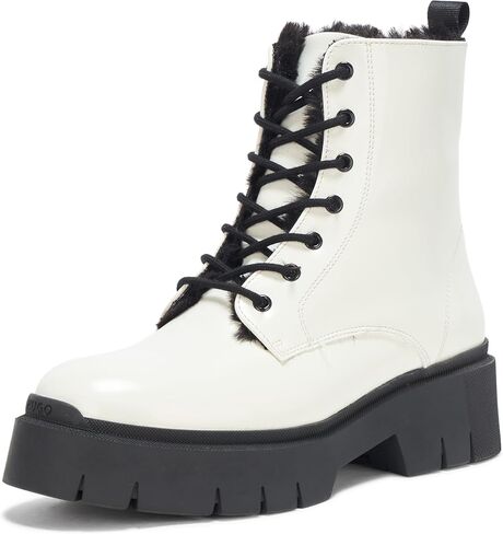 HUGO Women's Kris Chunky Lace Up Boot Fashion in Saudi Arabia
