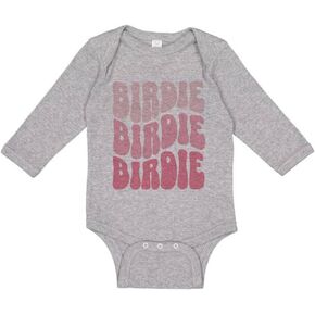 TATY Kids Wavy Birdie Long Sleeve Baby Infant Bodysuit in Kuwait