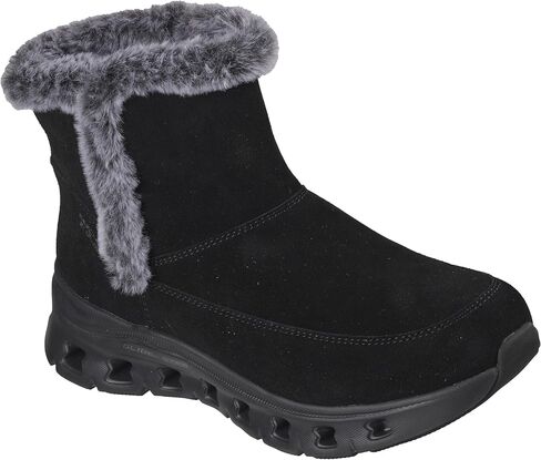 Skechers Women's Glide-Step Pro-Cozy Wish Hands Free Slip-ins Ankle Boot in Saudi Arabia