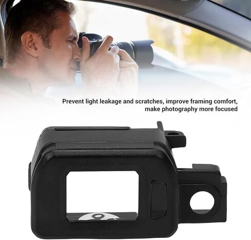 Viewfinder Eyecup, Soft ABS Eye Cup for A6400 Camera, with Precise Buckle Design to Prevent Light Leakage in Saudi Arabia