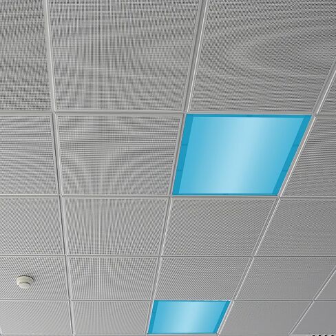 (2 Pack; Tranquil Blue). Flame-Retardant Fabric, 10 Strong Rare Earth Magnets, Flame Retardant Certification, Reducing Glare Harsh Flicker, Used in Classroom, Home, Office in Saudi Arabia