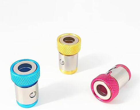 Magnetic Screwdriver Bit Set with Strong Magnetic Rings, Magnetic Ring for Power Drill and Screwdriver Tips, Non-Slip Magnetic Accessories in Saudi Arabia
