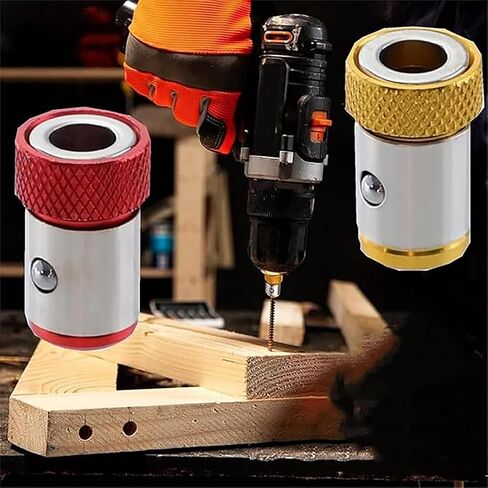 Magnetic Screwdriver Bit Set with Strong Magnetic Rings, Magnetic Ring for Power Drill and Screwdriver Tips, Non-Slip Magnetic Accessories in Saudi Arabia