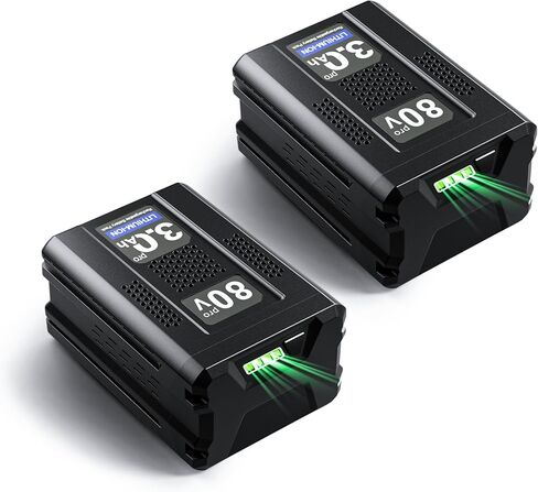 2 حزمة 3.0 أمبير استبدال لبطارية كوبالت 80 فولت FKB2580-06 KB580-06 KB680-06 KB280-06 بطارية ليثيوم أيون أدوات كهربائية لاسلكية، متوافقة مع شاحن كوبالت 80 فولت in Saudi Arabia