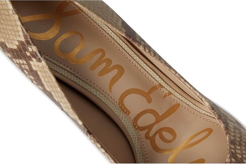حذاء Sam Edelman النسائي بندقي، Sesame Snake، 8.5 in Kuwait