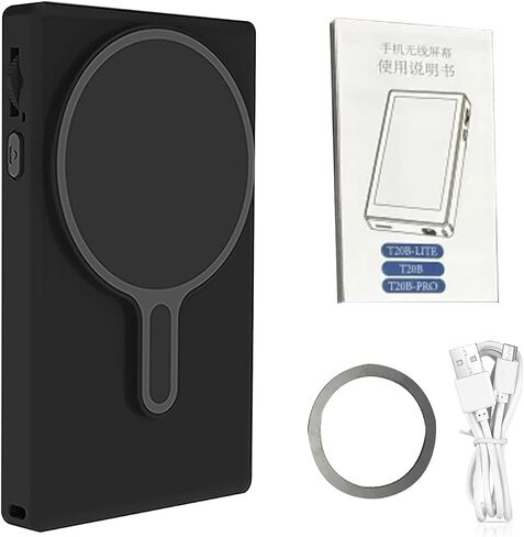 Yoidesu Magnetic Vlog Selfie Monitor Screen, Wireless Back Camera Monitor with Control and BT Remote, 7 in 1 Vlog Selfie Screen with Speaker and Focus Wheel for Selfie in Saudi Arabia