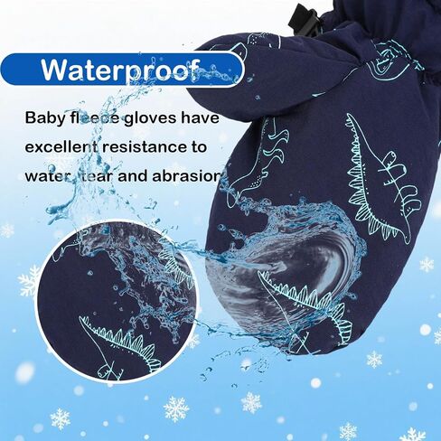 Toddler Mittens Kids Waterproof Gloves Kid Winter Mitten For Boy Girl Ski Glove Warm in Saudi Arabia