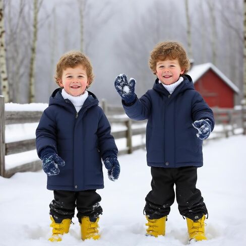 Toddler Mittens Kids Waterproof Gloves Kid Winter Mitten For Boy Girl Ski Glove Warm in Saudi Arabia