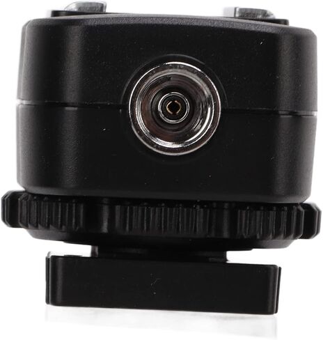 TF 334 Hot Shoe Adapter with PC Sync Port, Flash Hot Shoe Adapter for A73, Flash Adapter for A7 Series, Compact Plastic Adapter for A7 A9 A6400 A6500 Cameras in Saudi Arabia
