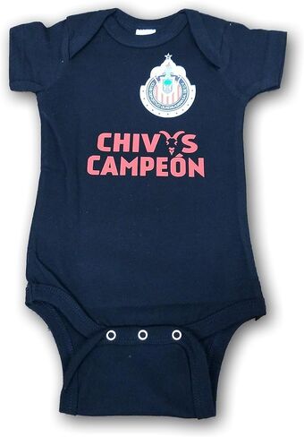Chivas del Guadalajara Black Baby Bodysuit (18 Months, Chivas 01) in Saudi Arabia