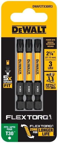 2.25IN TORX T30 IMPACT READY 3PK in Saudi Arabia