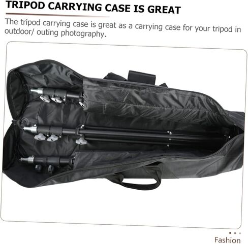 ARTIBETTER Oxford Cloth Tripod Bag with Shoulder Strap Capacity Photography Equipment Storage Case Thickened Black Carrying Pouch Convenient for Outdoor Use and Accessories in Saudi Arabia