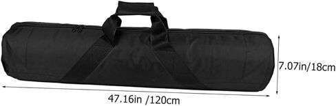 Oxford Tripod Carrying Case Bag with Smooth Zipper and Handle for Photography Equipment Storage Travel Camera Rack Light Stand Boom Stand Monopod Umbrella Black in Saudi Arabia