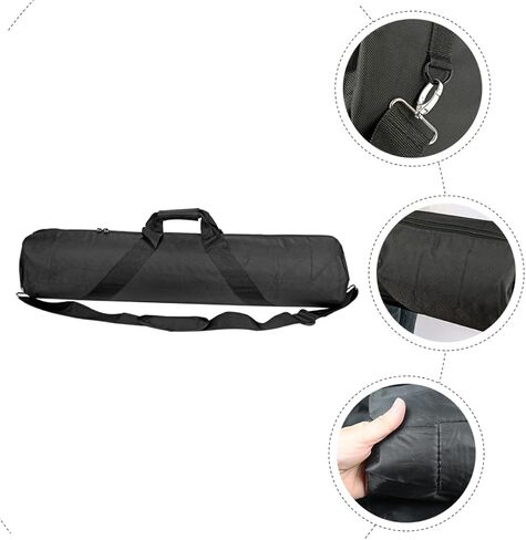 Oxford Tripod Carrying Case Bag with Smooth Zipper and Handle for Photography Equipment Storage Travel Camera Rack Light Stand Boom Stand Monopod Umbrella Black in Saudi Arabia