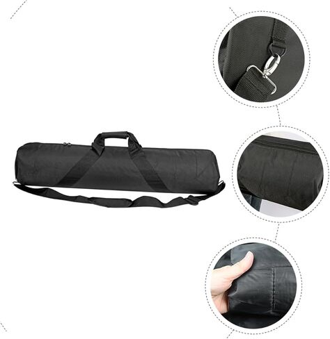 NUOBESTY Oxford Cloth Tripod Carrying Case Bag Photography Accessories Storage Pouch with Handle for Tripods Light Stands Boom Stands Monopods Umbrellas Heavy Duty Protective Gear Bag Black in Saudi Arabia