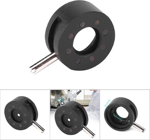 Adjustable Aperture Diaphragm, Microscope Adapter Aperture Mechanical Lens Optical Diaphragm for Microscope Diaphragm 1.5-25mm/0.06-0.98' (SK6) in Saudi Arabia