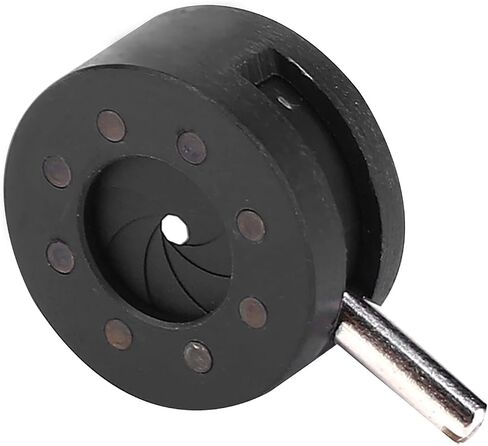 Adjustable Aperture Diaphragm, Microscope Adapter Aperture Mechanical Lens Optical Diaphragm for Microscope Diaphragm 1.5-25mm/0.06-0.98' (SK6) in Saudi Arabia