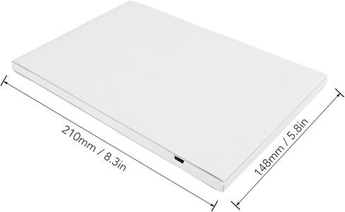 CHICIRIS Fashionable Video Greeting Card with 720P Playback for Promotional Gifts, PlasticMetal A5 Size (4.3 Inch 500mAh Li Ion Battery) in Saudi Arabia