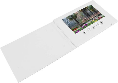 CHICIRIS Fashionable Video Greeting Card with 720P Playback for Promotional Gifts, PlasticMetal A5 Size (4.3 Inch 500mAh Li Ion Battery) in Saudi Arabia