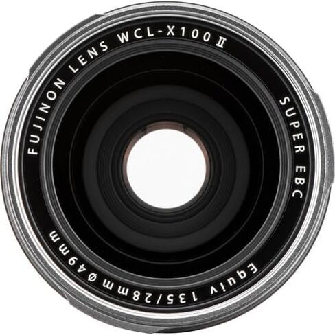 FUJIFILM WCL-X100 II Wide Conversion Lens Bundle, Includes: SanDisk 64GB Extreme PRO SDXC Memory Card, UV Protection Filter and More (6 Items) (Silver) in Saudi Arabia