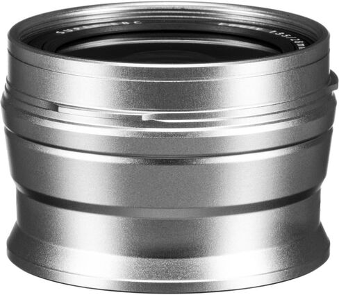 FUJIFILM WCL-X100 II Wide Conversion Lens Bundle, Includes: SanDisk 64GB Extreme PRO SDXC Memory Card, UV Protection Filter and More (6 Items) (Silver) in Saudi Arabia