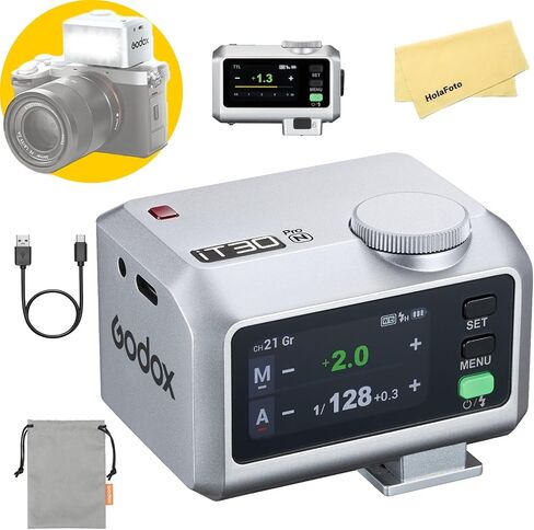 فلاش كاميرا Godox iT30 Pro N iT30Pro-N لكاميرا نيكون فلاش Speedlite Speedlight Light، 2.4G TTL1/8000 HSS، 560 لقطة طاقة كاملة، GN15، وقت إعادة التدوير 1.5 ثانية، بطارية ليثيوم أيون 7.4 فولت/900 مللي أمبير في الساعة، مع حذاء ساخن قياسي in Saudi Arabia