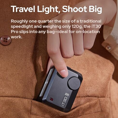 فلاش كاميرا Godox iT30 Pro N iT30Pro-N لكاميرا نيكون فلاش Speedlite Speedlight Light، 2.4G TTL1/8000 HSS، 560 لقطة طاقة كاملة، GN15، وقت إعادة التدوير 1.5 ثانية، بطارية ليثيوم أيون 7.4 فولت/900 مللي أمبير في الساعة، مع حذاء ساخن قياسي in Saudi Arabia