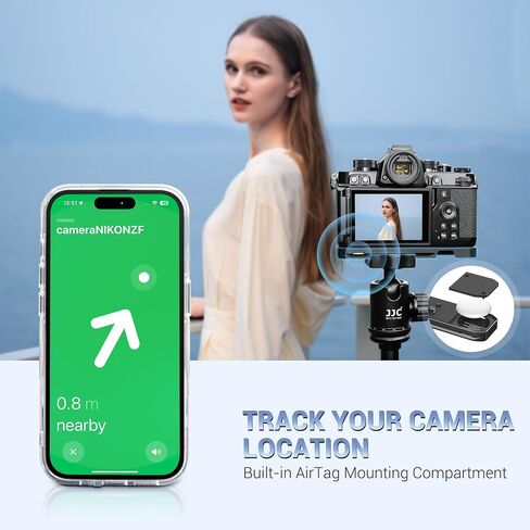 JJC 2-Pack DK-33 Soft Eyecup Eye Cup Eyepiece & Metal Hand Grip Handgrip Bracket for Nikon Zf Z f Camera, Nikon Zf Camera Accessories in Saudi Arabia