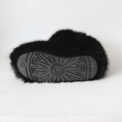 QMFUR أطفال بنات بنين فروي رقيق قصير حذاء الثلوج الجلد المدبوغ فو الفراء التمهيد شتاء دافئ منتصف العجل التمهيد مريحة حذاء مسطح في الهواء الطلق in Kuwait